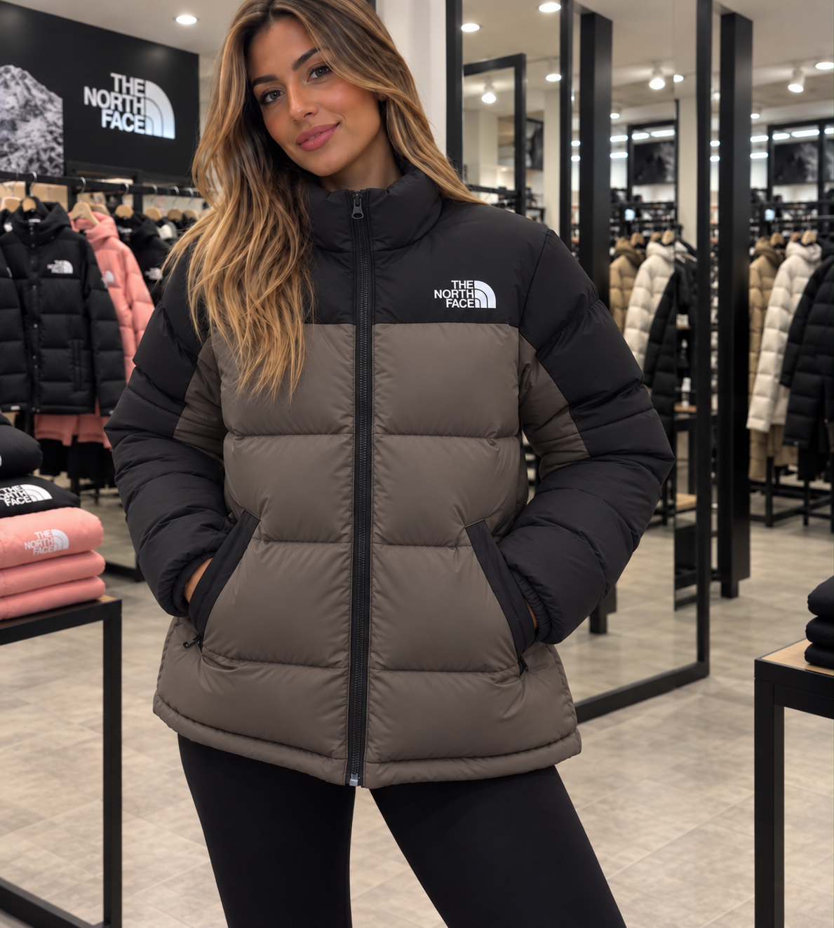 Piumino The North Face Bicolore