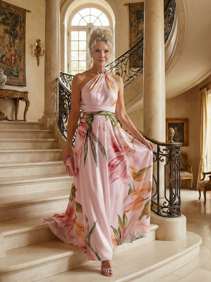 Abito Maxi Floreale Leggero Amiel™