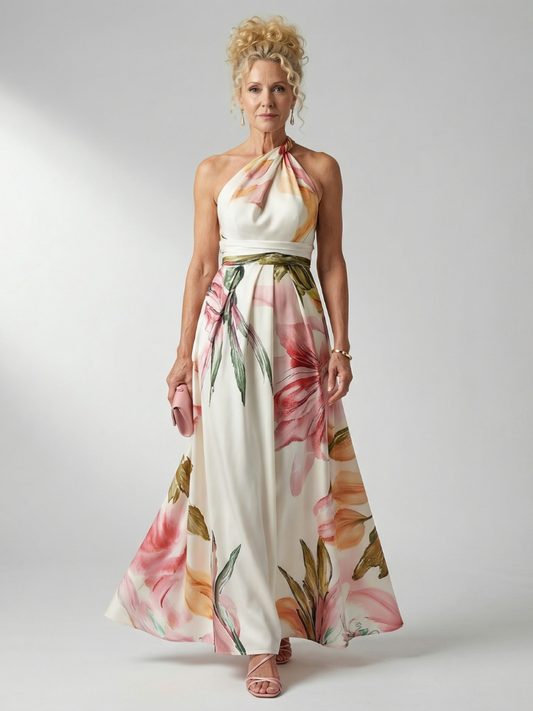 Abito Maxi Floreale Leggero Amiel™