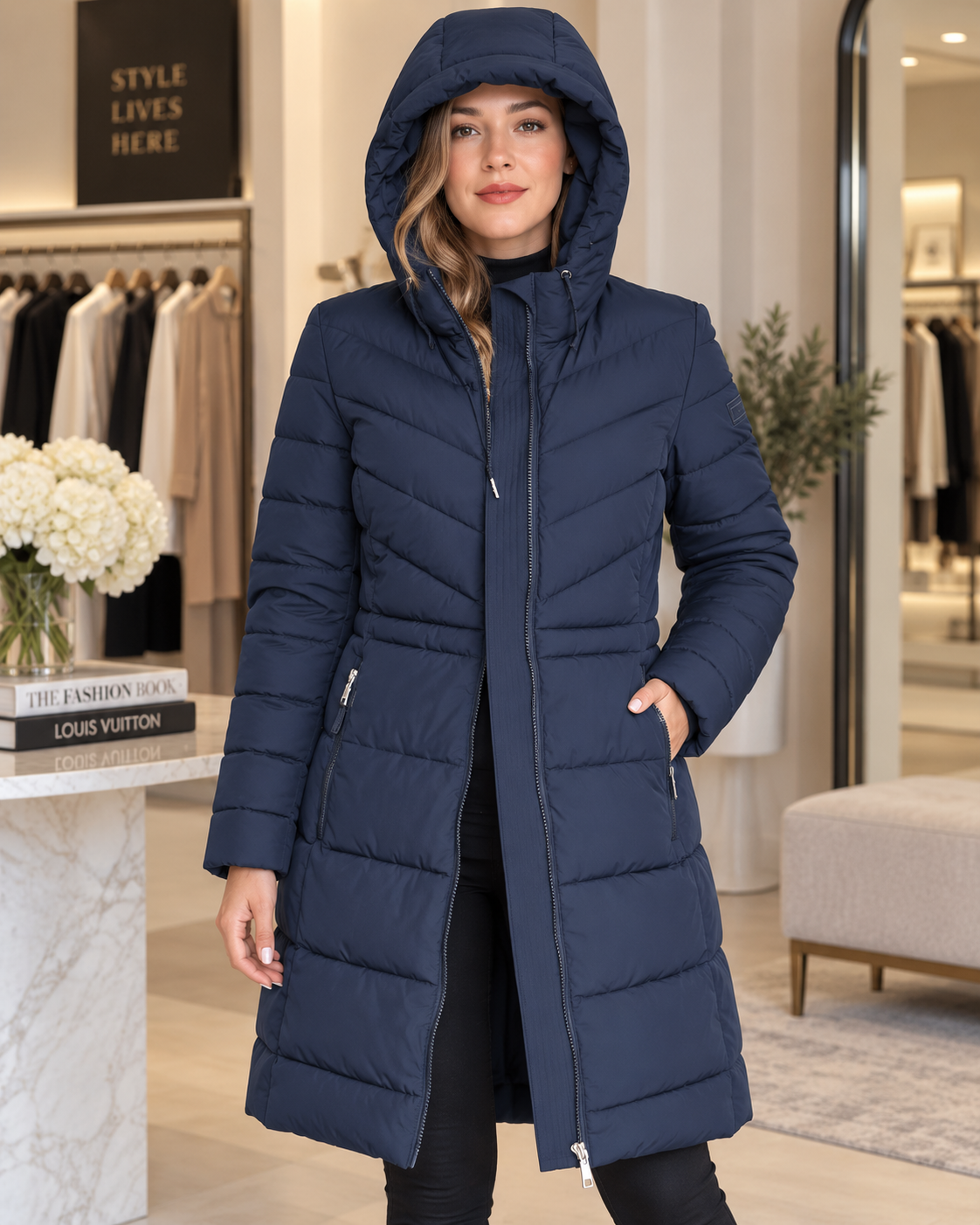 Piumino Lungo Camilla Chic