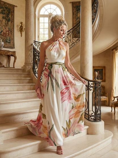 Abito Maxi Floreale Leggero Amiel™