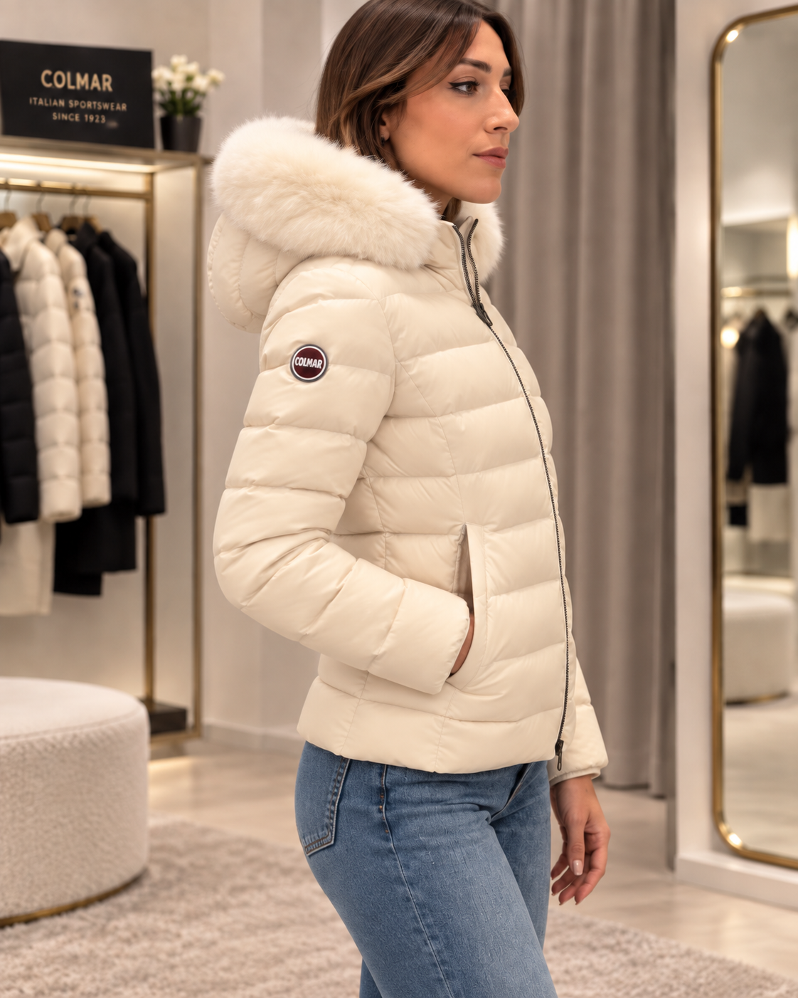 Piumino Colmar Elodie Fur Chic
