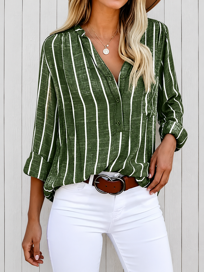 Lilac™ | Blusa a righe elegante